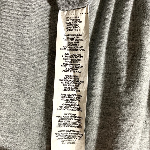 Fabletics Retta Women’s Gray Midi Dress M Medium Sleeveless Crossover Waist - Picture 8 of 9